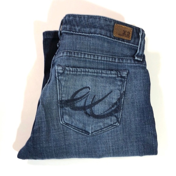 X2 Quality Denim Denim - X2 Slim W10 Low Rise Stretch Straight Leg Jeans